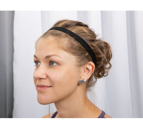 Повязка-резинка на голову Headway, черная