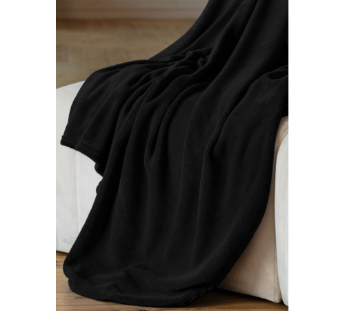 Плед Plush, черный