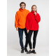Анорак флисовый унисекс Fliska, оранжевый