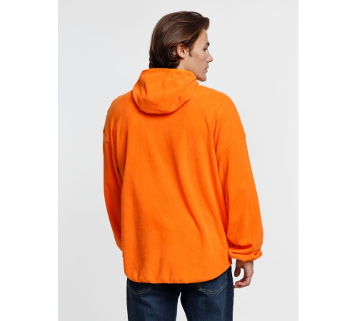 Анорак флисовый унисекс Fliska, оранжевый