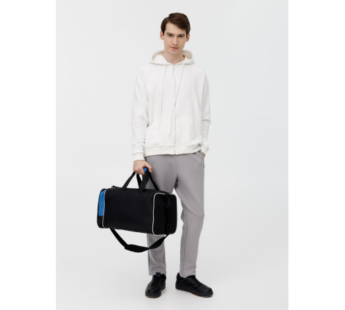 Спортивная сумка Fitnext, черная с синим