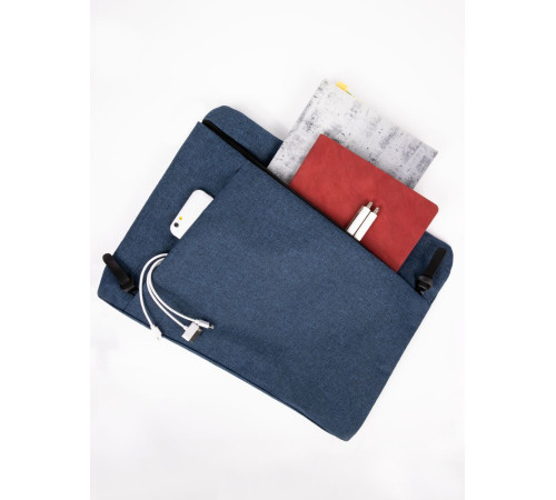 Сумка для документов HotDoc, синяя