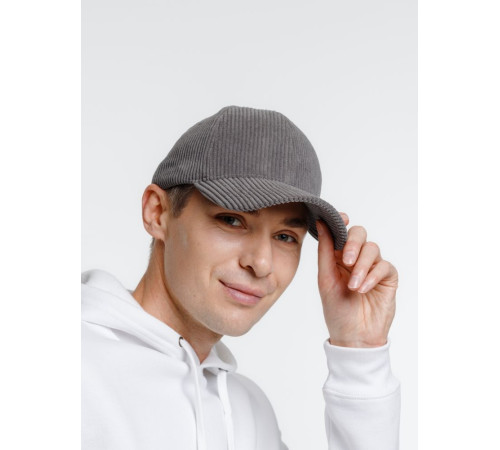 Бейсболка Soft Core, серая