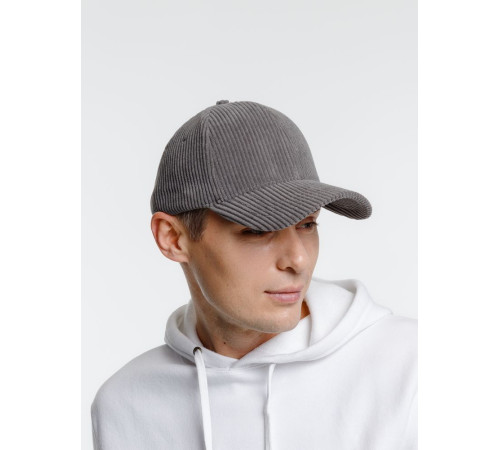 Бейсболка Soft Core, серая