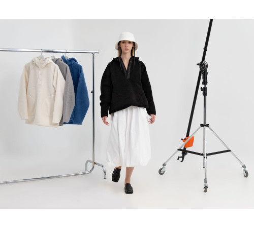 Анорак унисекс Oblako, черный