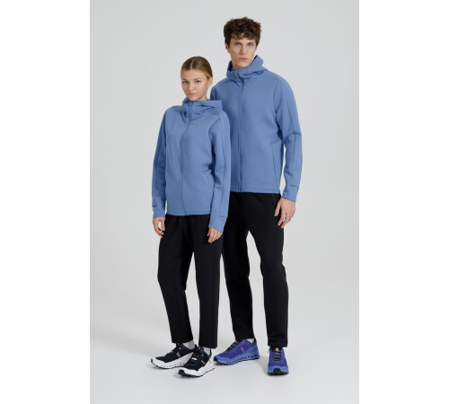 Куртка с капюшоном унисекс Begi, синяя