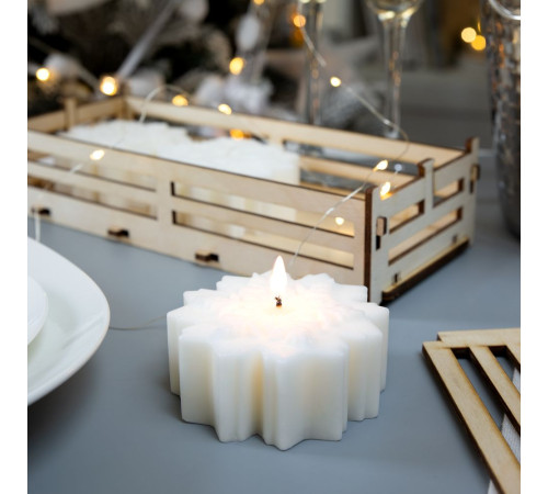 Набор свечей Snowflame, 8 см