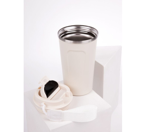 Смарт-стакан с заменяемой батареей tellMug, ver.2, молочно-белый