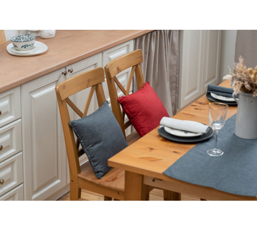 Наволочка Settle In, темно-серая