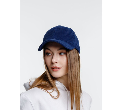 Бейсболка Soft Core, темно-синяя