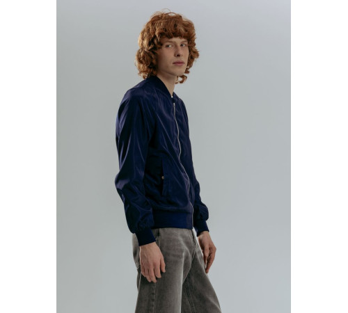 Бомбер Wigton, темно-синий