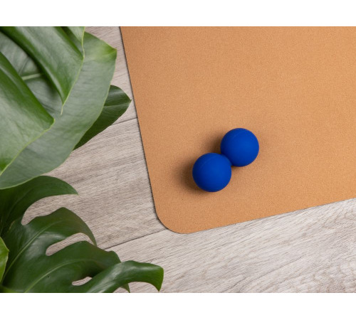 Массажный мяч двойной для MФР Relaxify, синий