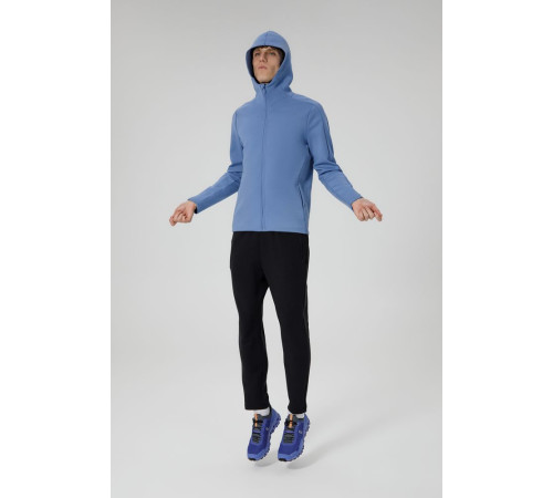 Куртка с капюшоном унисекс Begi, синяя