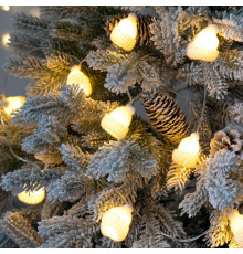 Гирлянда Cosy Poms, белая