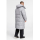 Пуховик унисекс Kapsula, серый