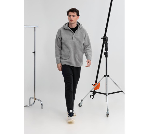 Анорак унисекс Oblako, светло-серый