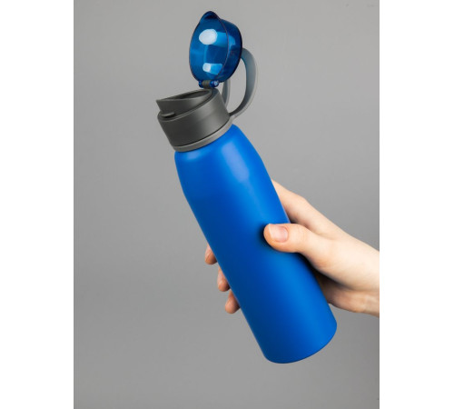 Бутылка для воды Billy Gym, матовая синяя