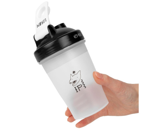 Спортивный шейкер OneTwo Drink, черный