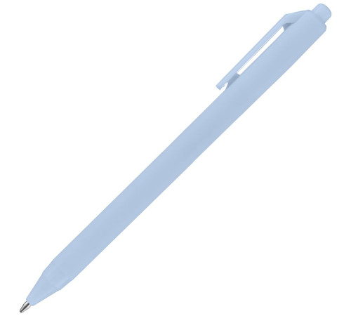 Ручка шариковая Cursive Soft Touch, голубая