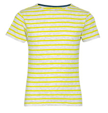 Футболка детская Miles Kids серый с желтым