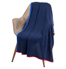 Плед Frontier, темно-синий