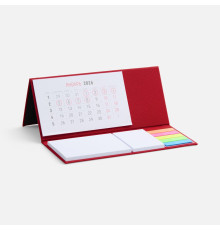 Календарь настольный Grade, красный