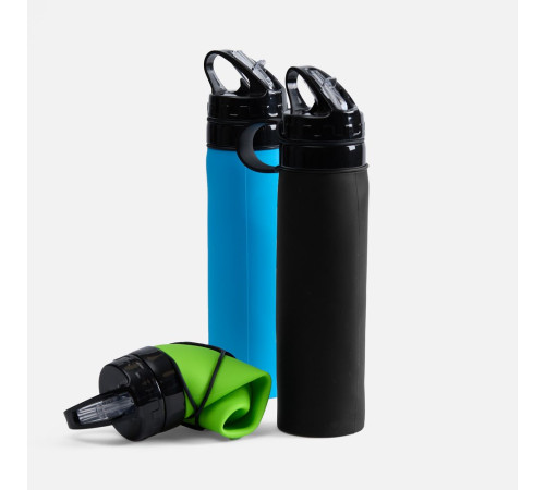 Складная бутылка для воды Langfossen, зеленое яблоко