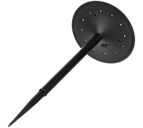 Светильник на солнечной батарее Ufology, темно-серый (графит)