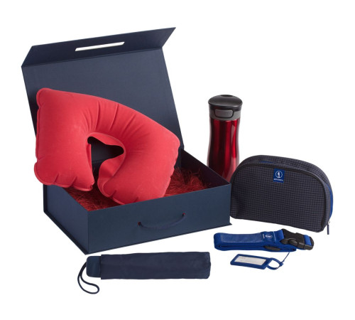 Коробка Case, подарочная, темно-синяя