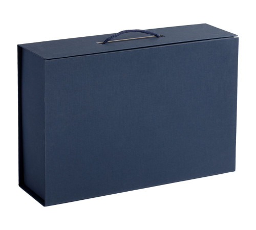 Коробка Case, подарочная, темно-синяя