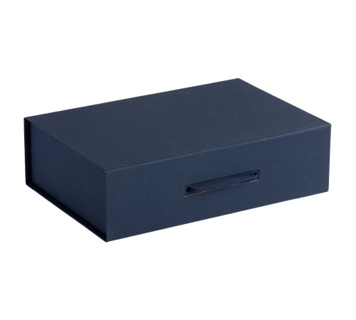Коробка Case, подарочная, темно-синяя