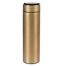 Смарт-бутылка с заменяемой батарейкой Long Therm, золотистая