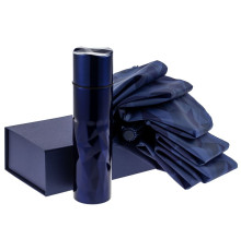 Набор Gems: зонт и термос, синий