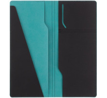 Дорожный органайзер Multimo, черный с бирюзовым