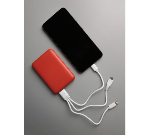 Внешний аккумулятор Uniscend Full Feel Type-C 5000 мАч, красный