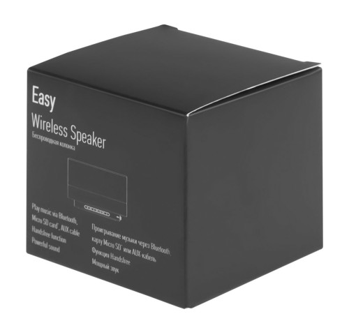 Беспроводная колонка Easy, черная