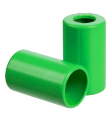 Пара наконечников для шнурка Tizzle, зеленый неон