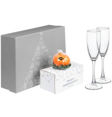 Набор Sparkling Year со свечой «Мандарин»