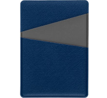 Картхолдер Dual, серо-синий