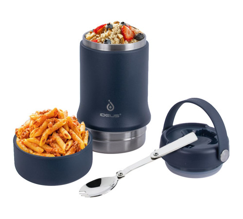 Термос для еды Tabenodo, темно-синий