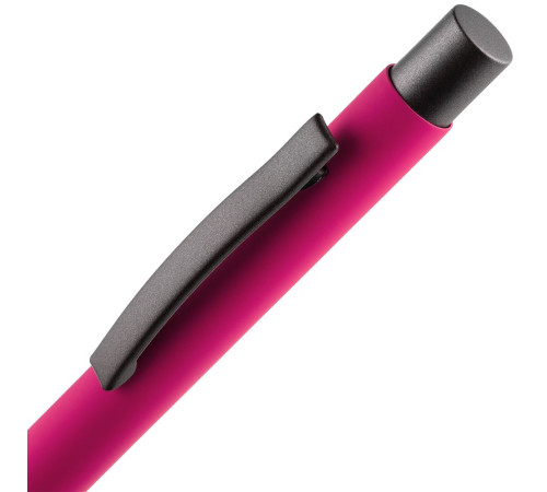 Ручка шариковая Atento Soft Touch, розовая