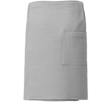 Килт вафельный мужской Onsen, светло-серый, единый размер