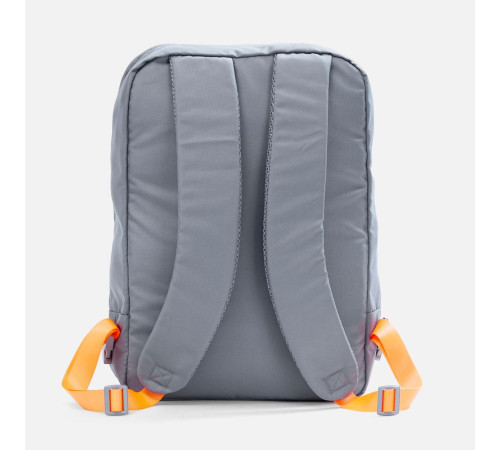 Рюкзак B2, серый с оранжевыми стропами