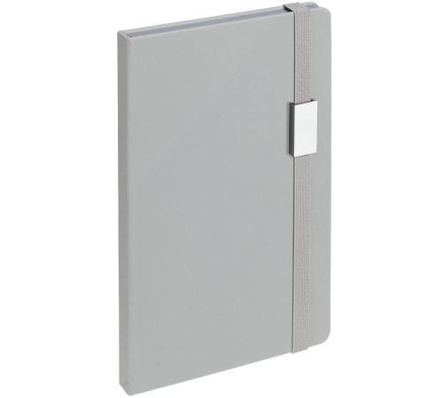 Блокнот Shall Direct, серый