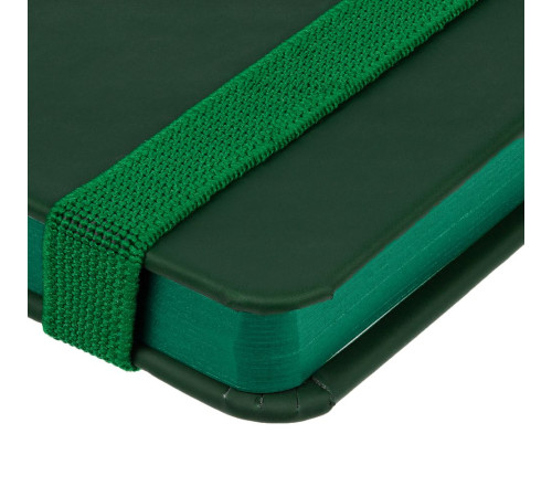 Блокнот Shall, в линейку, зеленый