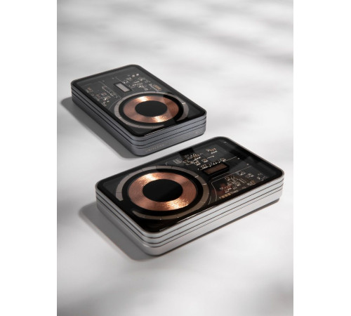 Магнитный беспроводной аккумулятор Cooper Ergo 5000 мАч, темно-серый