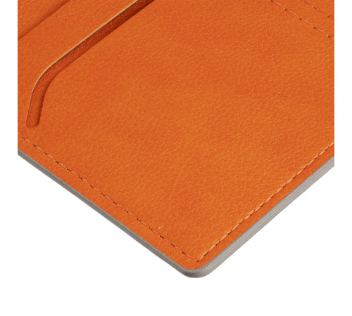 Обложка для паспорта Petrus, оранжевая