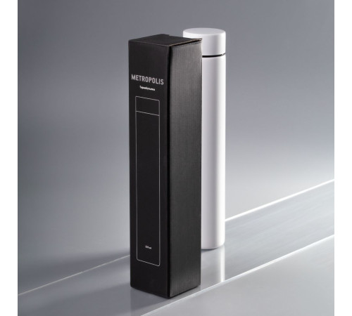 Термобутылка Metropolis, белая