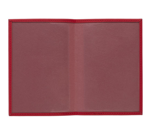 Обложка для паспорта Shall, красная