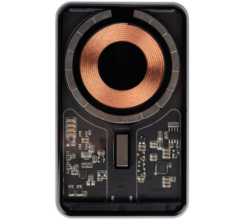 Магнитный беспроводной аккумулятор Cooper Ergo 5000 мАч, серебристый